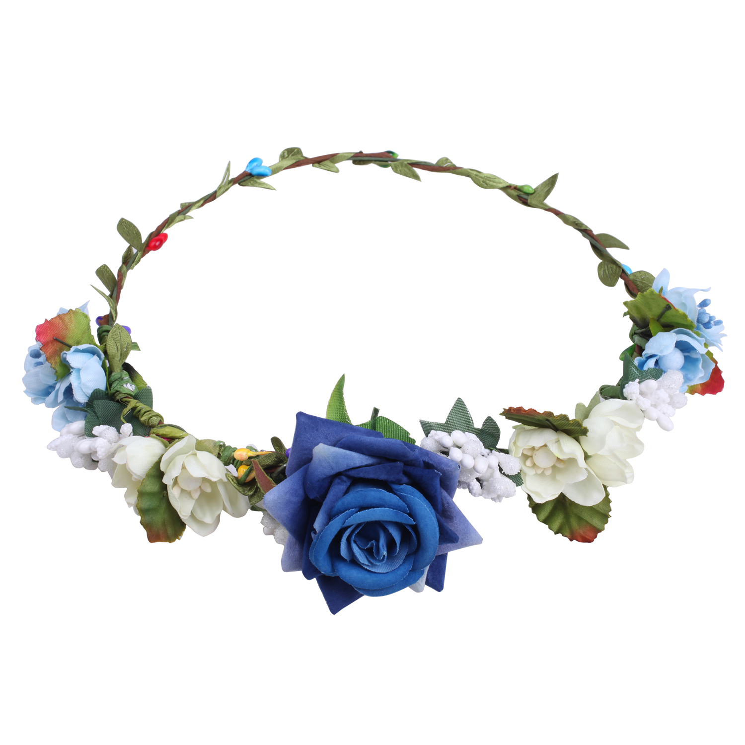 flower garland headpiece