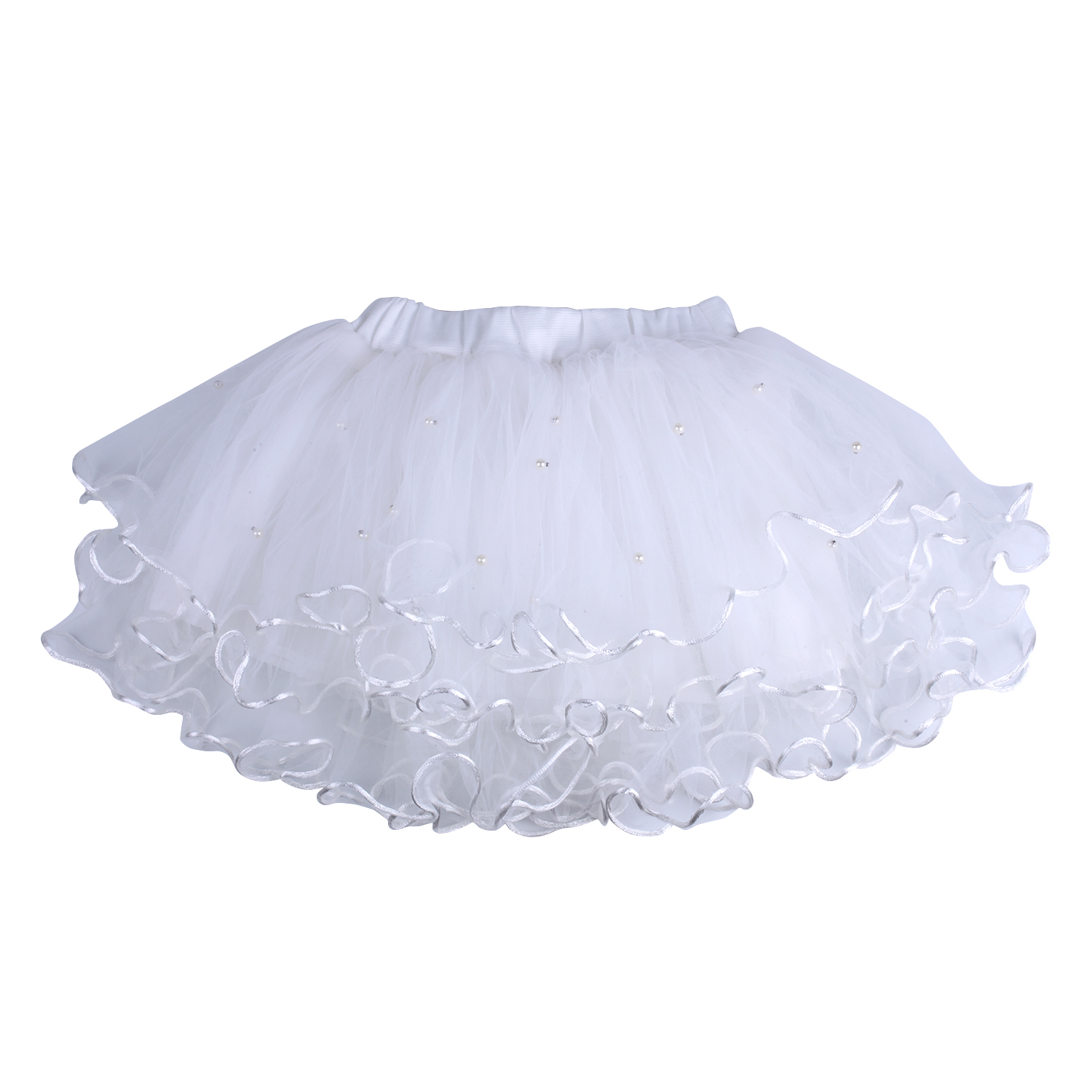 Baby Girls Kids Ruffle skirt Tutu Skirt Pettiskirt Multi-layer Princess Ballet Party Dance Dress