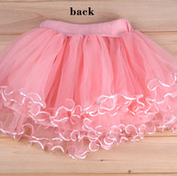 Baby Girls Kids Ruffle skirt Tutu Skirt Pettiskirt Multi-layer Princess Ballet Party Dance Dress