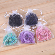 Hair Ties 5 Solid Colors Elastics Ponytail Holders Bracelet Baby Girls Women 45 Set